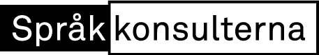 Logotyp för Språkkonsulterna